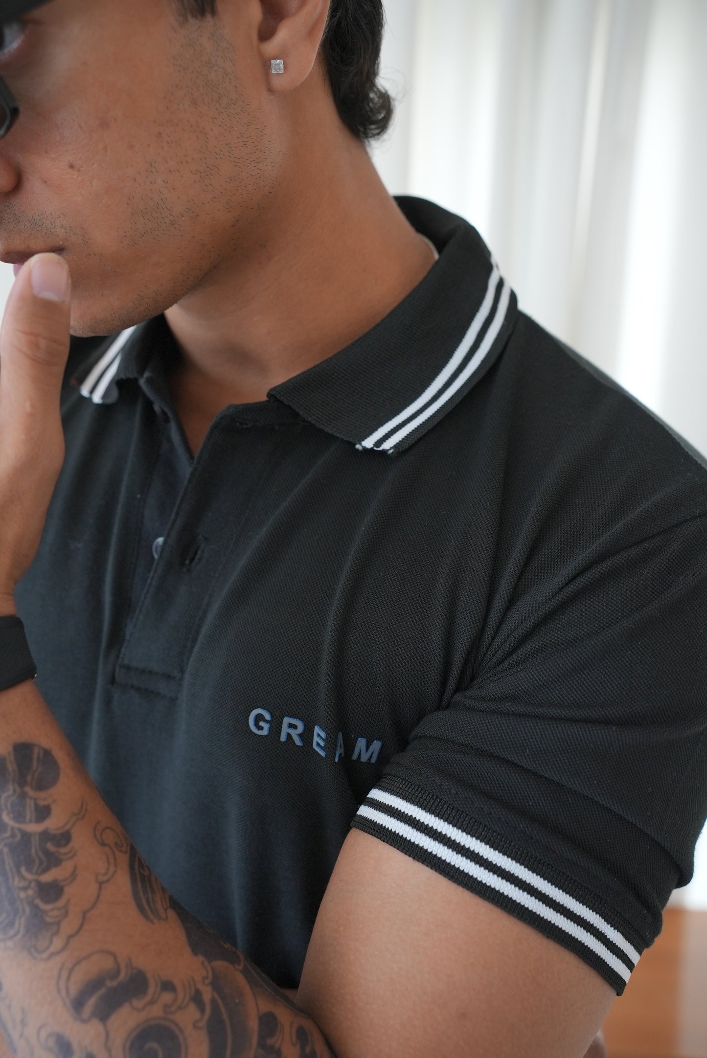 Pique Polo | Black
