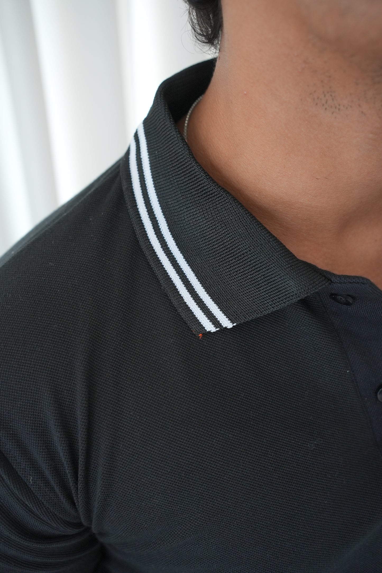 Pique Polo | Black