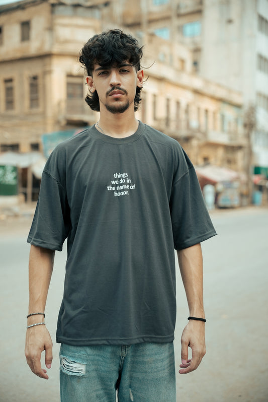 Honor Tee - Grey